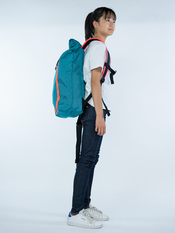 Roll Down Pack タン×ピンク / ORGANIC