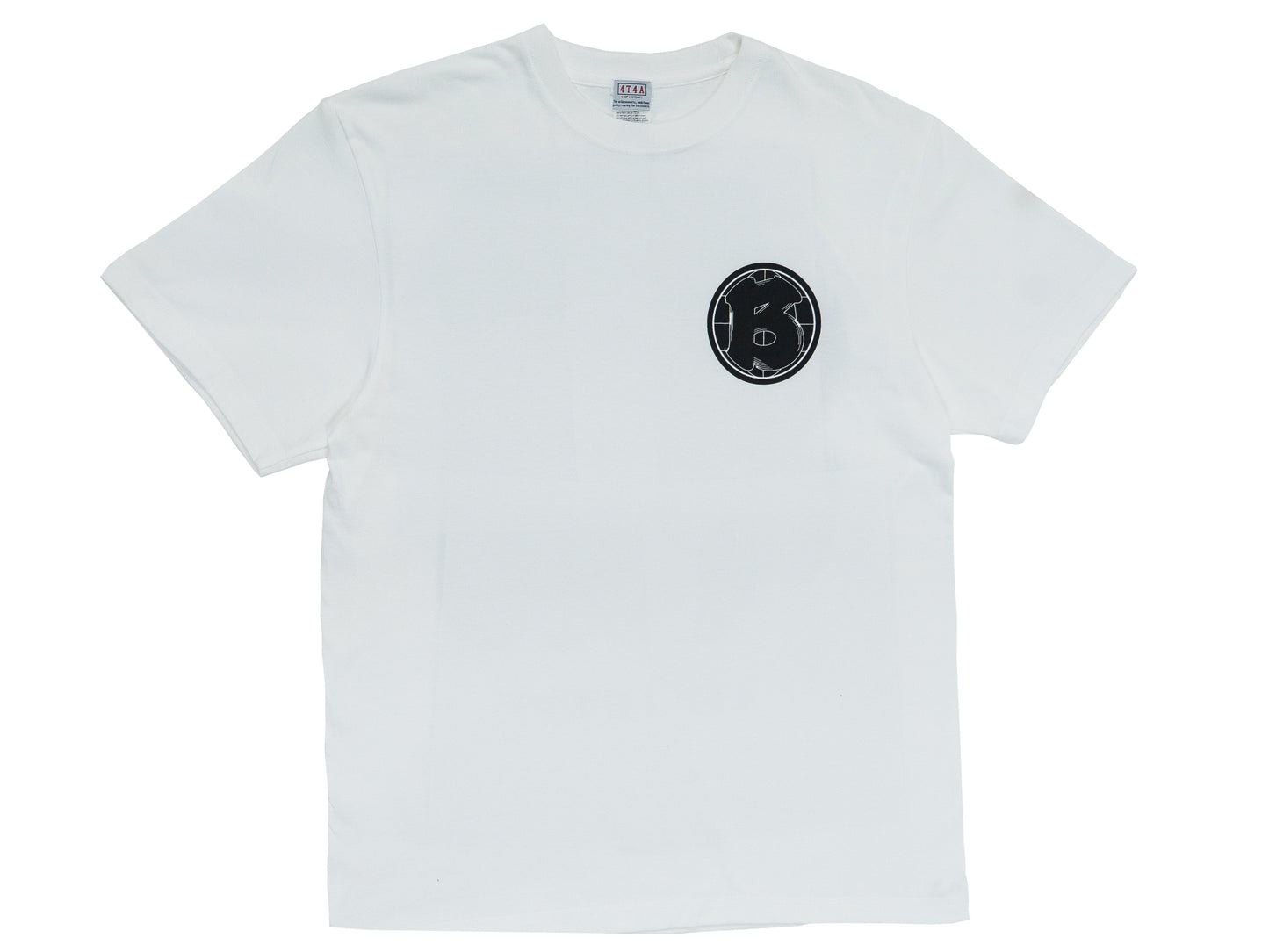 Kanji Tee 4T4A logo / ホワイト