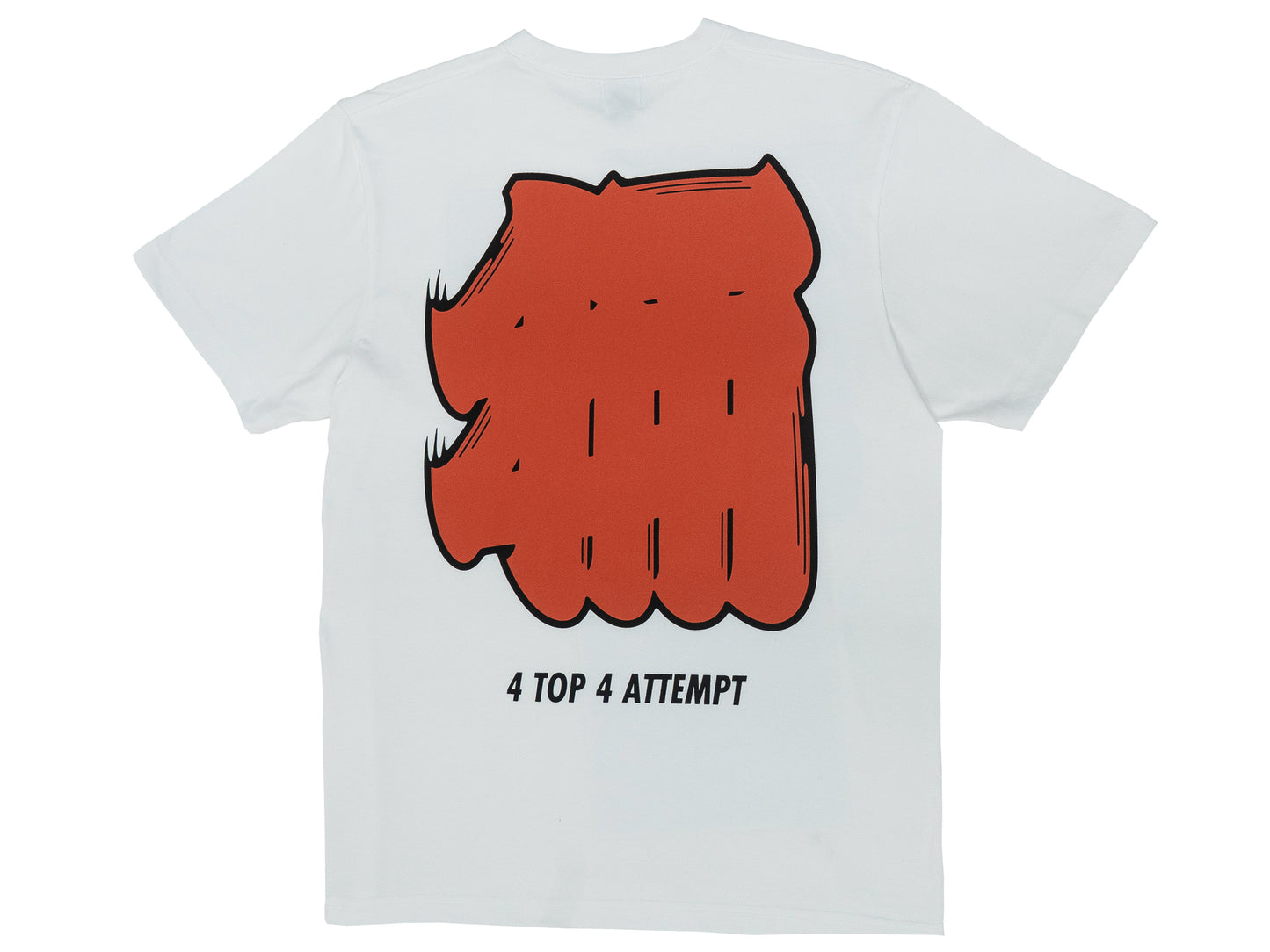 Kanji Tee 4T4A logo / ホワイト