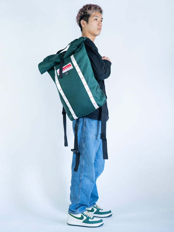 Roll Down Pack タン×ピンク / ORGANIC