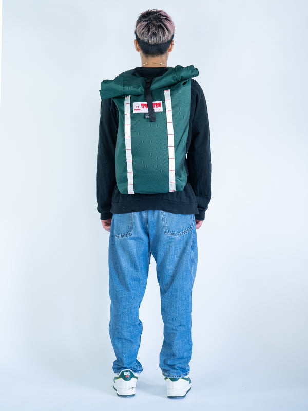 Roll Down Pack タン×ピンク / ORGANIC