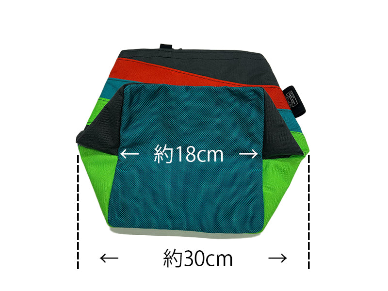 Lunch Bucket Chalk Bag (B-PUMP Logo)【11】/ ORGANIC