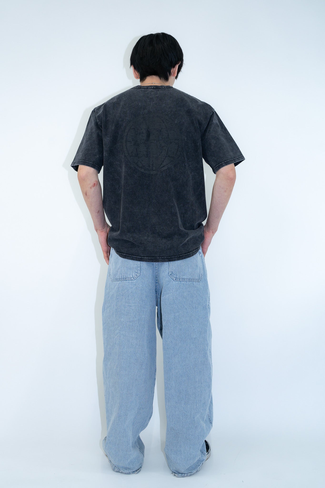 4T4A Pigment Tee / Black