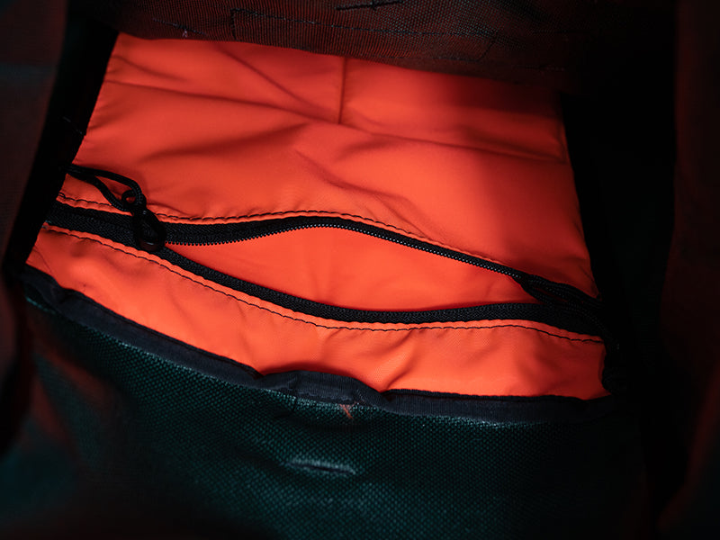 Roll Down Pack タン×ピンク / ORGANIC