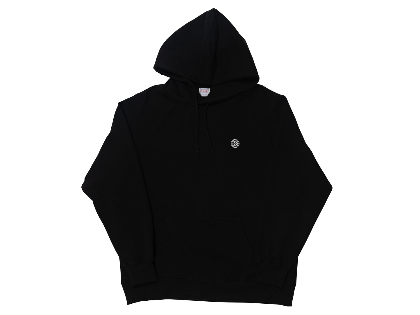 4T4A×MHAK Logo Hoodie / Black