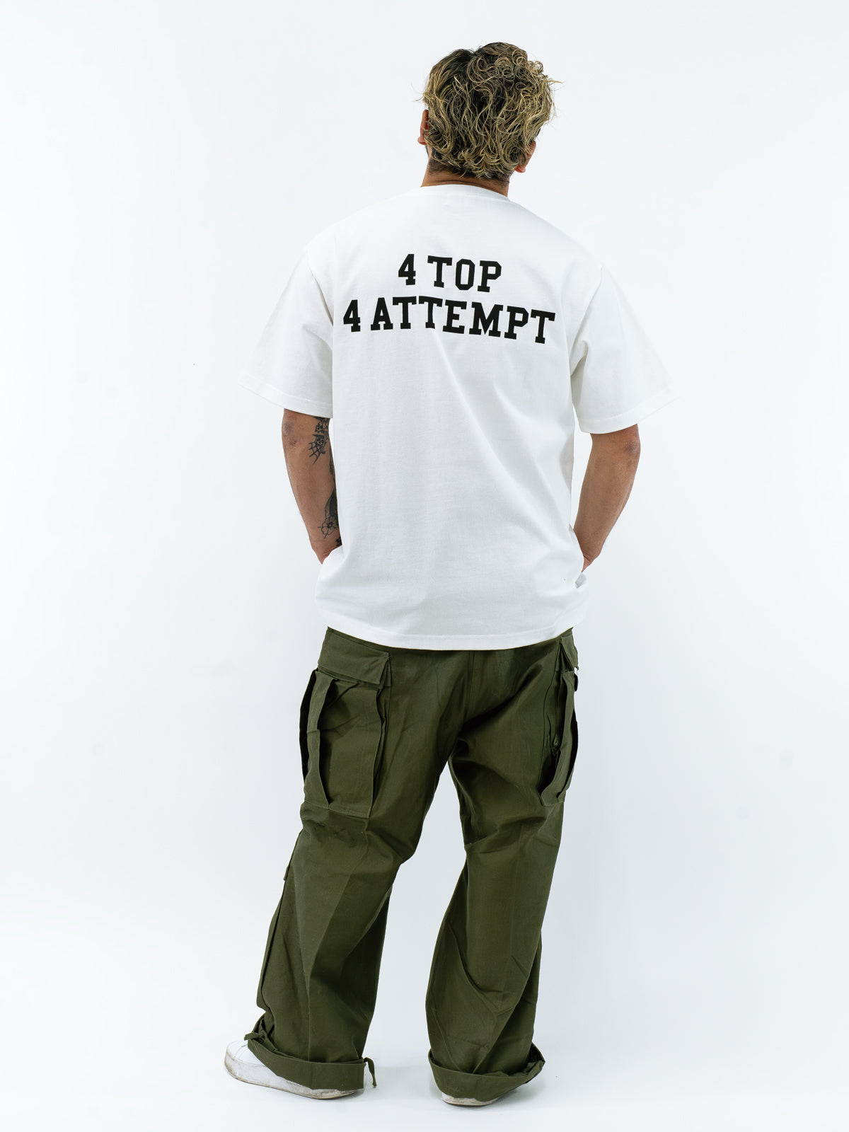 4T4A T-shirts / White