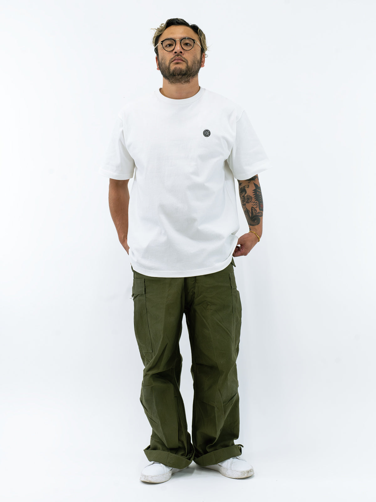 4T4A T-shirts / White