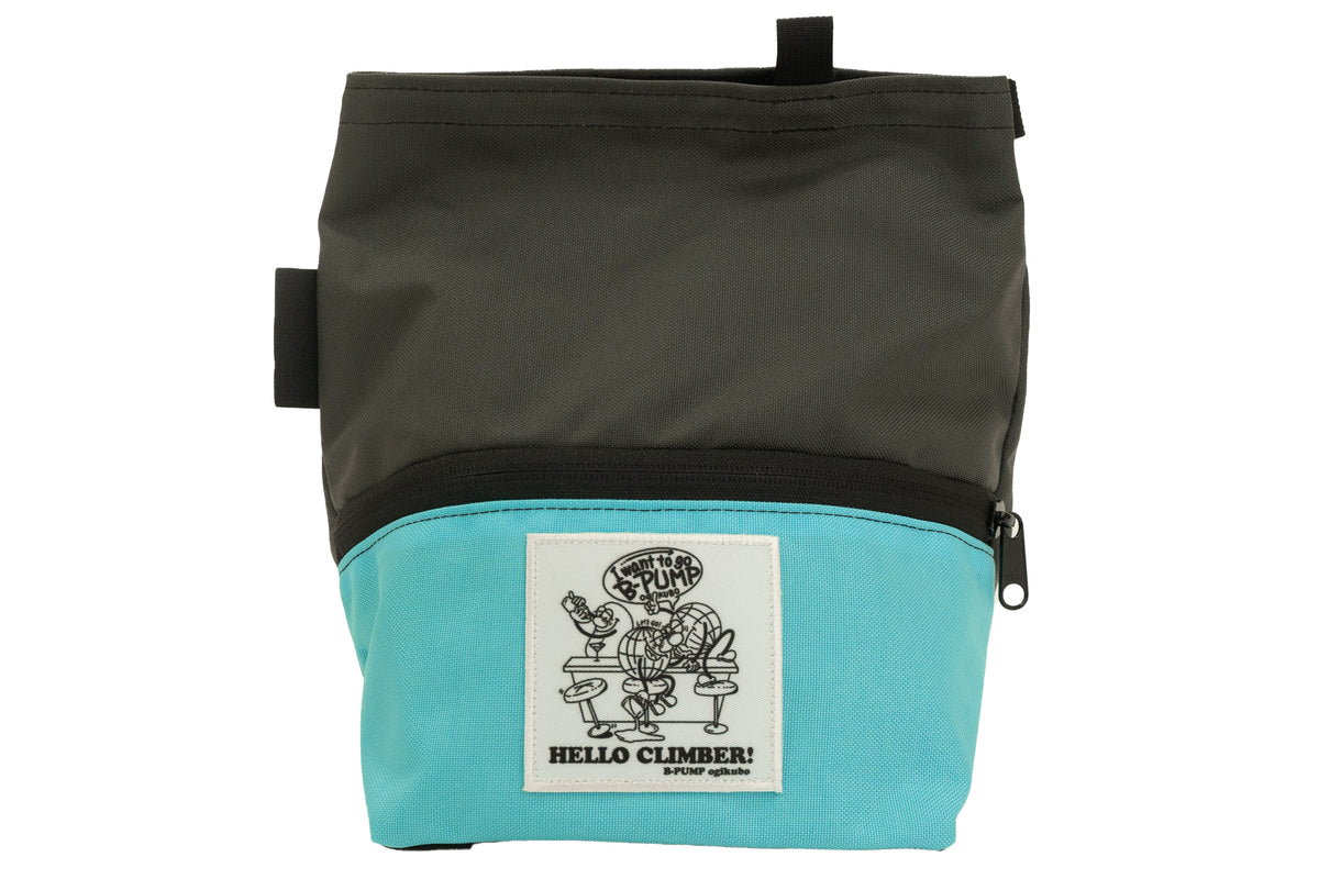 【B-PUMP LOGO】Lunch Bucket Chalk Bag【3】 / ORGANIC