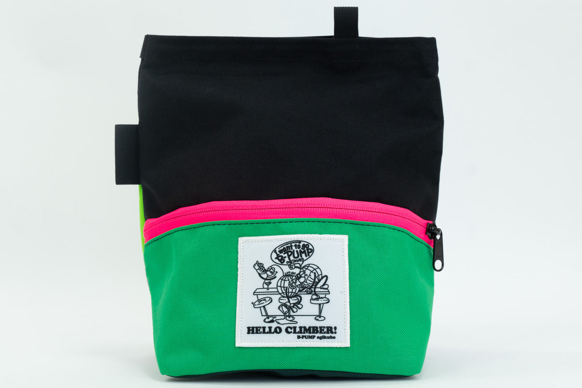 【B-PUMP LOGO】Lunch Bucket Chalk Bag【5】 / ORGANIC