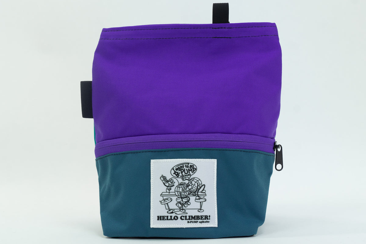 【B-PUMP LOGO】Lunch Bucket Chalk Bag【6】 / ORGANIC
