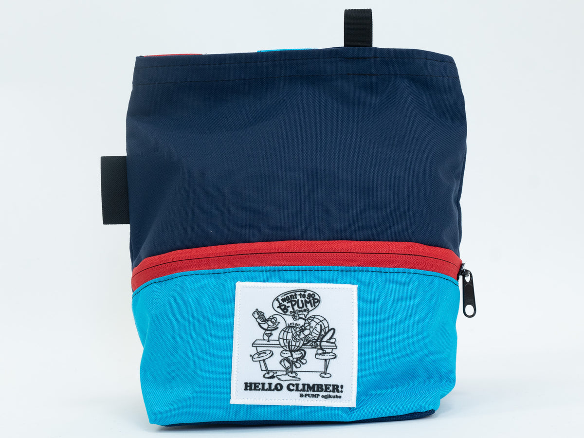 【B-PUMP LOGO】Lunch Bucket Chalk Bag【22】 / ORGANIC