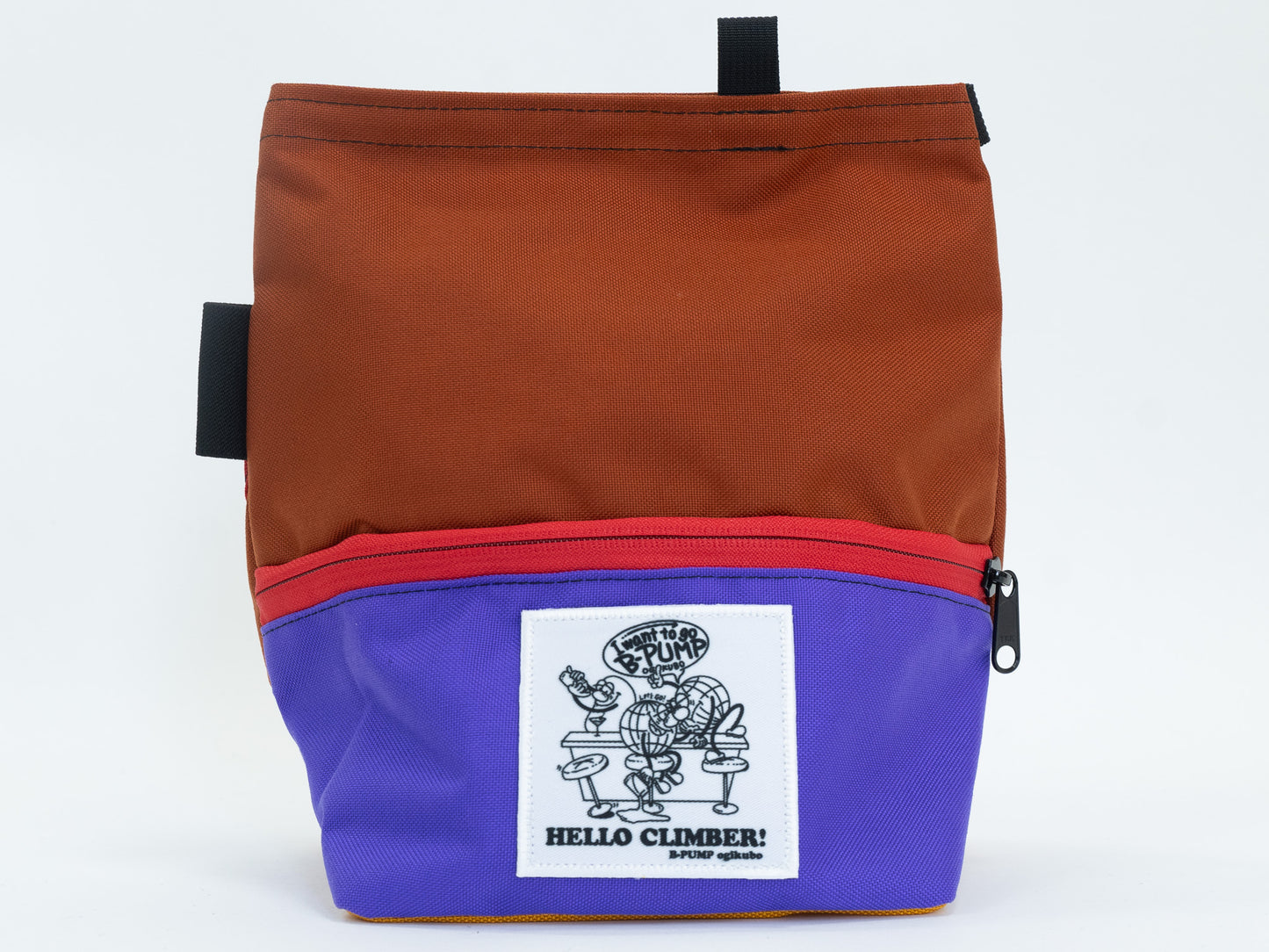 【B-PUMP LOGO】Lunch Bucket Chalk Bag【26】 / ORGANIC