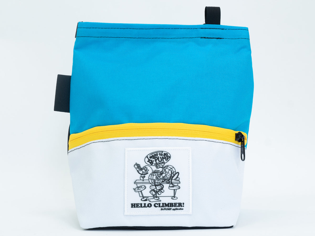 【B-PUMP LOGO】Lunch Bucket Chalk Bag【29】 / ORGANIC