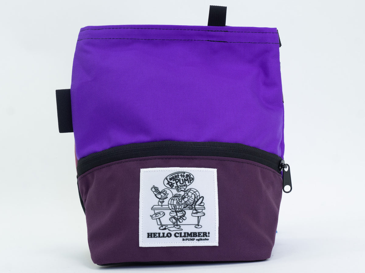 【B-PUMP LOGO】Lunch Bucket Chalk Bag【31】 / ORGANIC