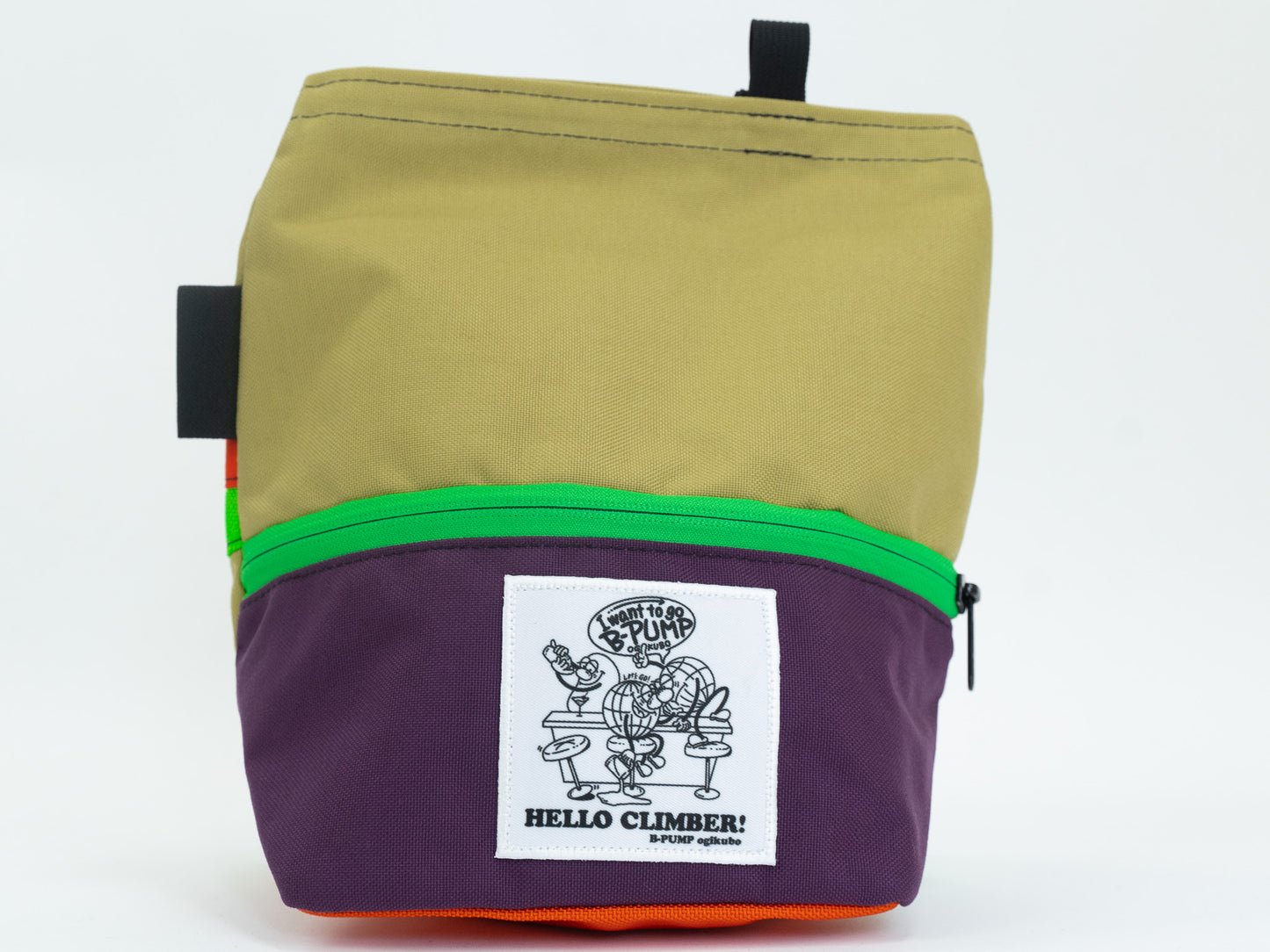 【B-PUMP LOGO】Lunch Bucket Chalk Bag【34】 / ORGANIC