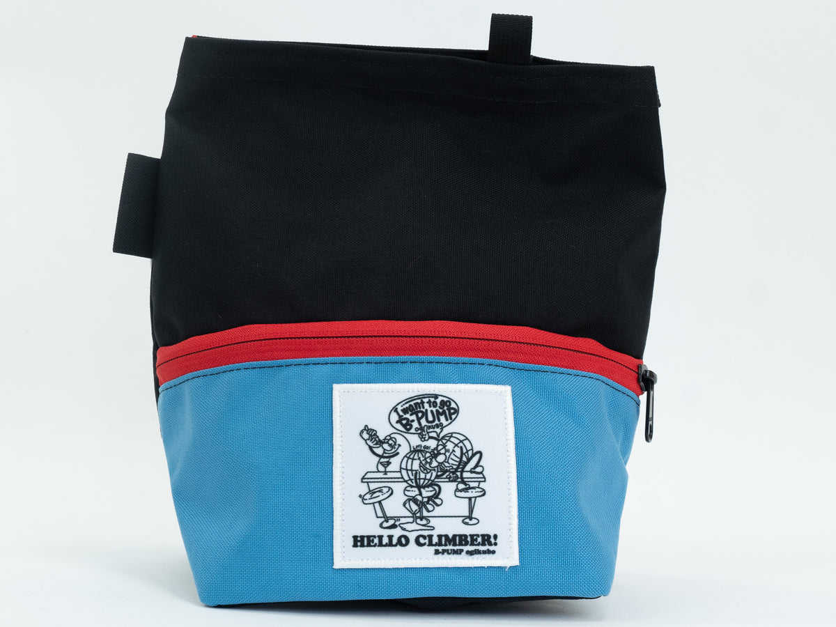 【B-PUMP LOGO】Lunch Bucket Chalk Bag【38】 / ORGANIC