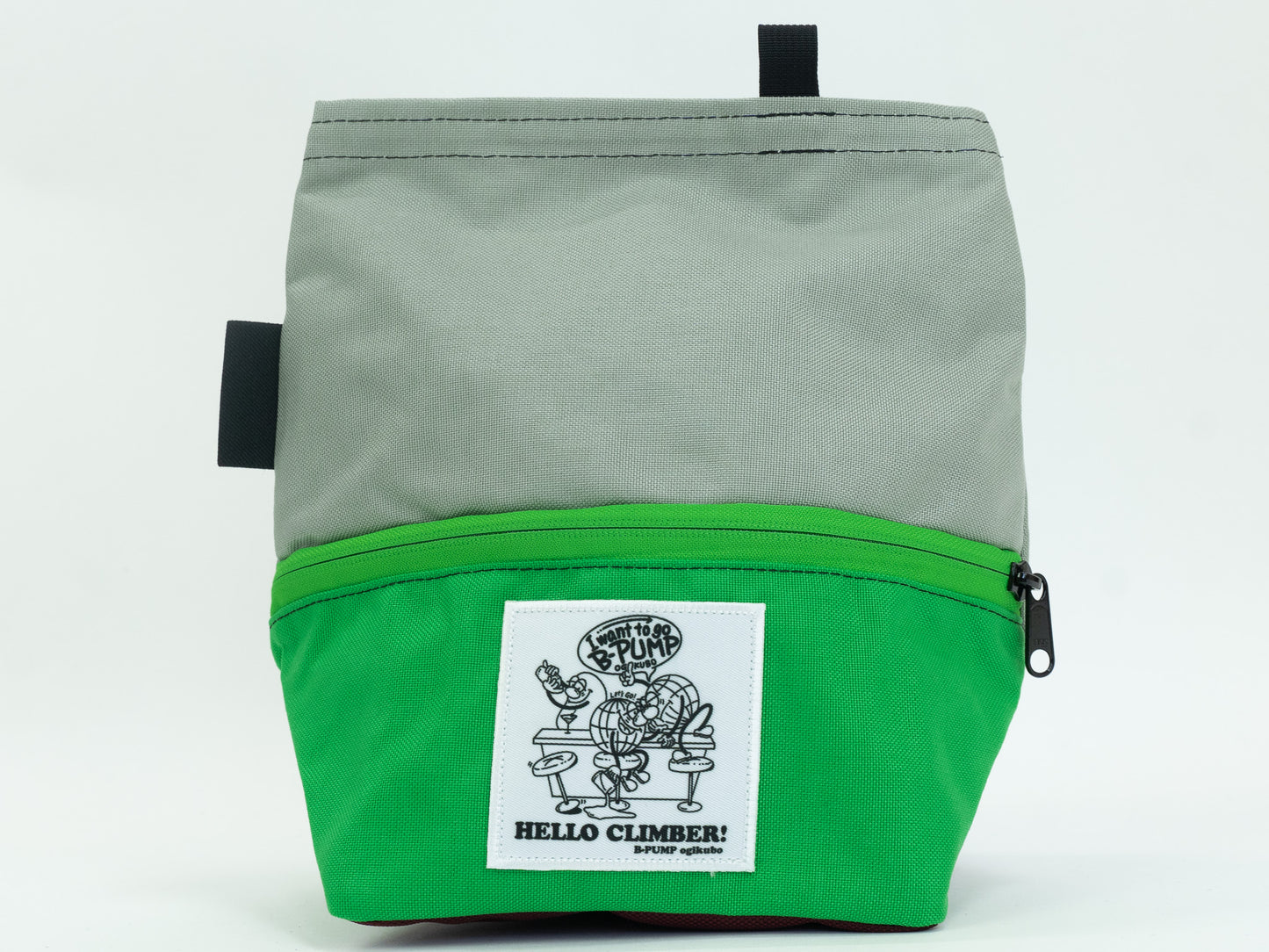 【B-PUMP LOGO】Lunch Bucket Chalk Bag【41】 / ORGANIC