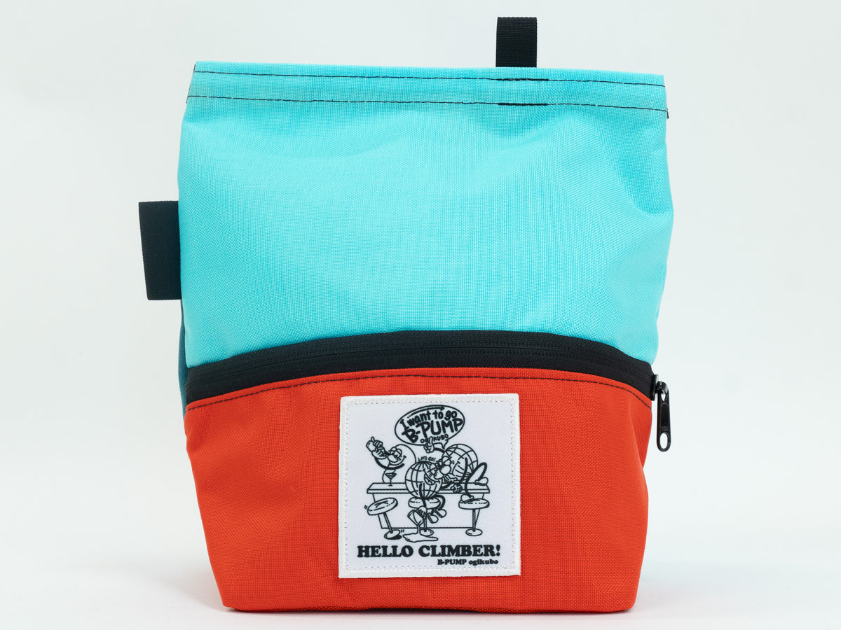 【B-PUMP LOGO】Lunch Bucket Chalk Bag【42】 / ORGANIC
