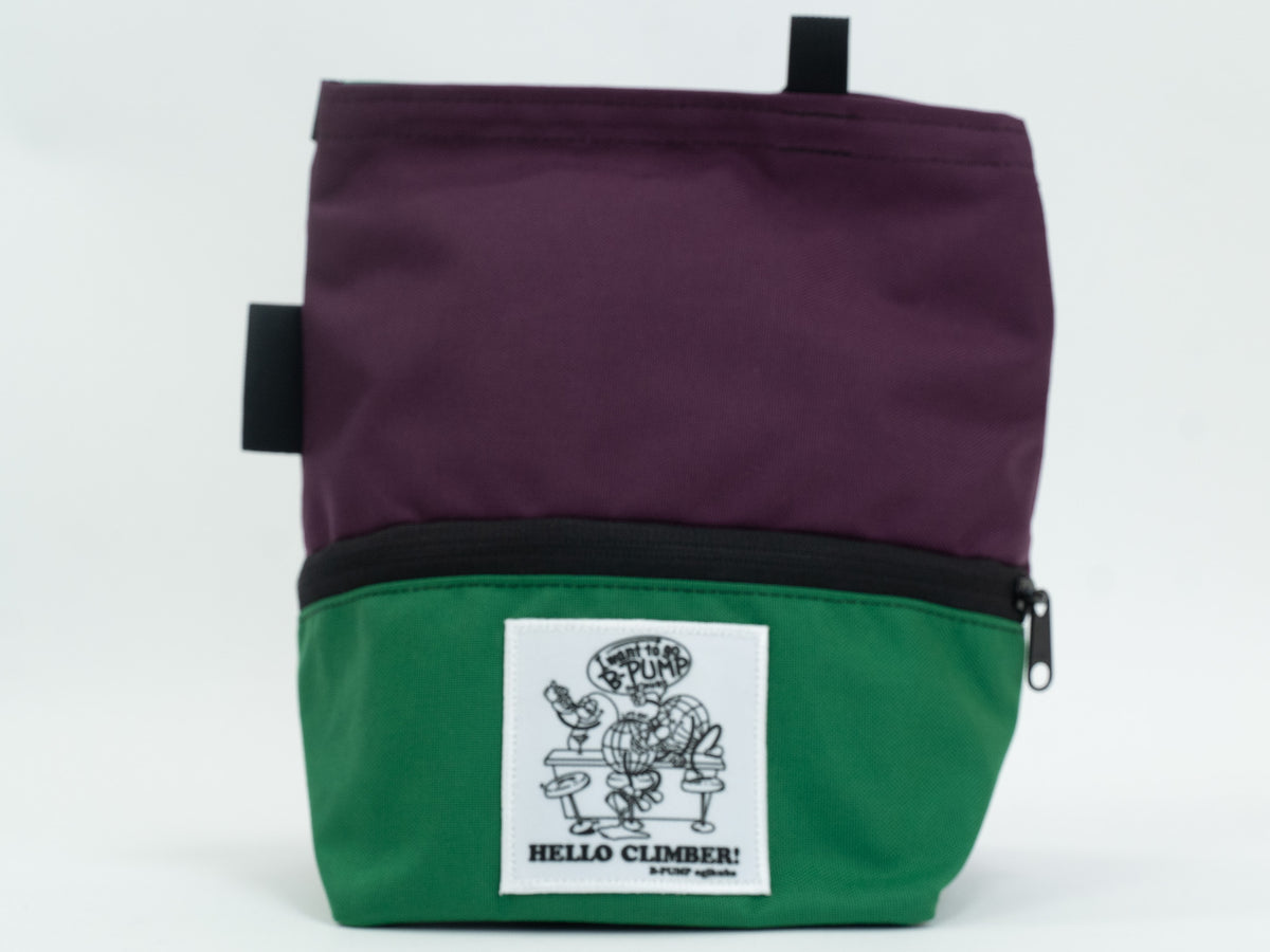 【B-PUMP LOGO】Lunch Bucket Chalk Bag【47】 / ORGANIC