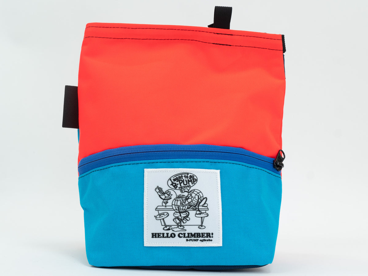 【B-PUMP LOGO】Lunch Bucket Chalk Bag【48】 / ORGANIC