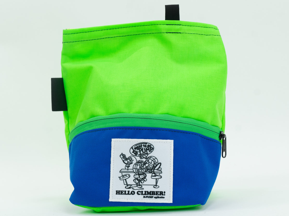 【B-PUMP LOGO】Lunch Bucket Chalk Bag【51】 / ORGANIC