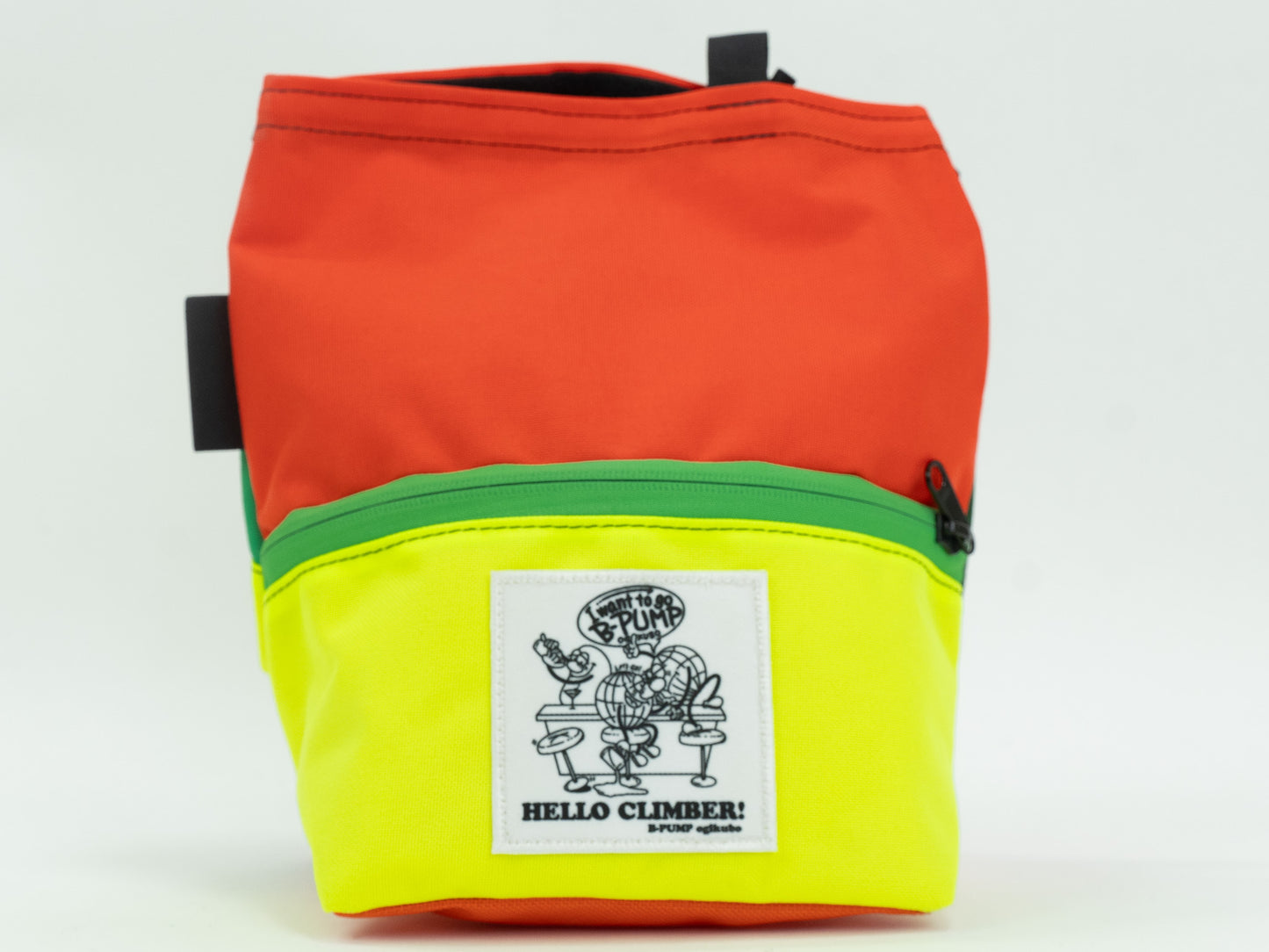 【B-PUMP LOGO】Lunch Bucket Chalk Bag【52】 / ORGANIC