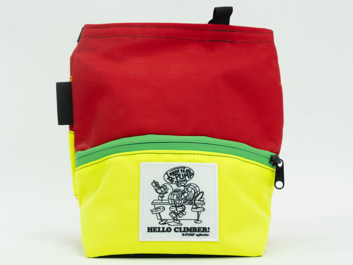 【B-PUMP LOGO】Lunch Bucket Chalk Bag【54】 / ORGANIC