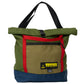 Boulder Roll Tote*【カーキ×ネイビー】/ ORGANIC