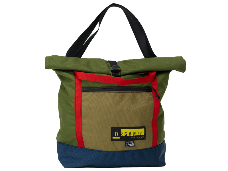 Boulder Roll Tote*【カーキ×ネイビー】/ ORGANIC
