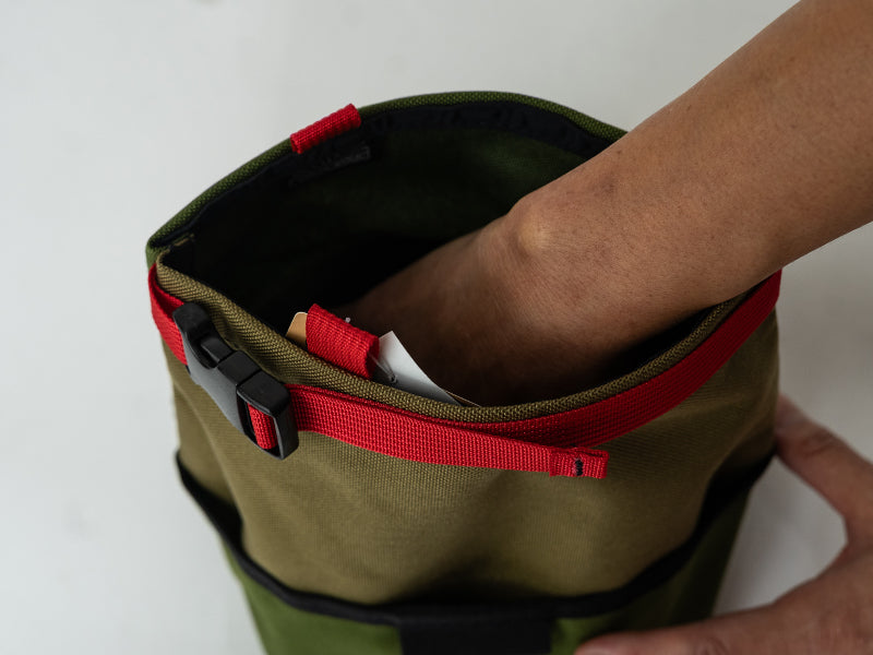 Snack Sack Chalk Bucket【Ice x Teal】/ ORGANIC