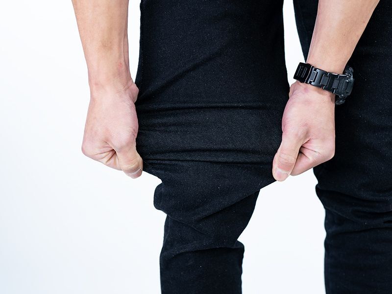 8611 Stretch Denim Black【SALE 30%OFF!!】