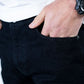 8611 Stretch Denim Black【SALE 30%OFF!!】
