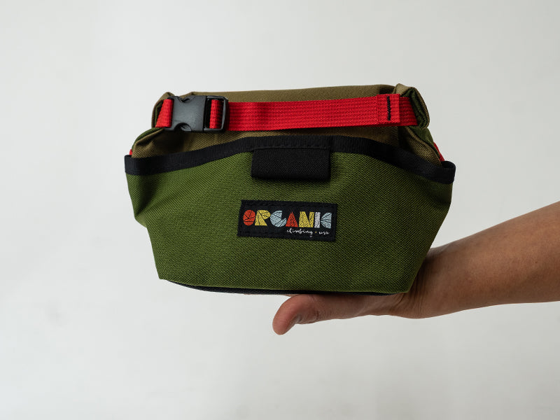 Snack Sack Chalk Bucket【Ice x Teal】/ ORGANIC