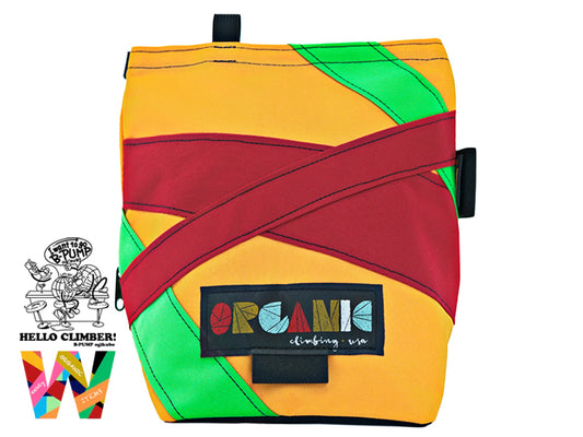 【B-PUMP LOGO Ver】Lunch Bucket Chalk Bag Weekly Color【1】 / ORGANIC