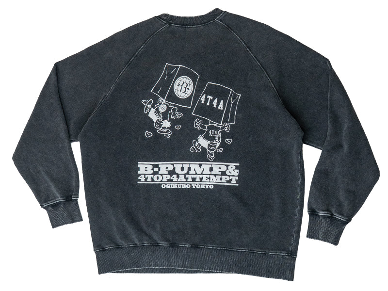 4T4A sKetChboOok3 Sweat / Black