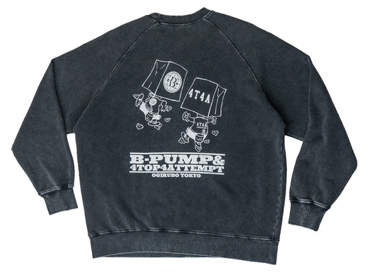 4T4A sKetChboOok3 Sweat / Black