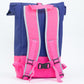 Mini Roll Down Pack パープル×ネオンピンク / ORGANIC
