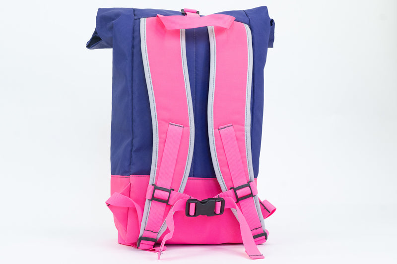 Mini Roll Down Pack パープル×ネオンピンク / ORGANIC