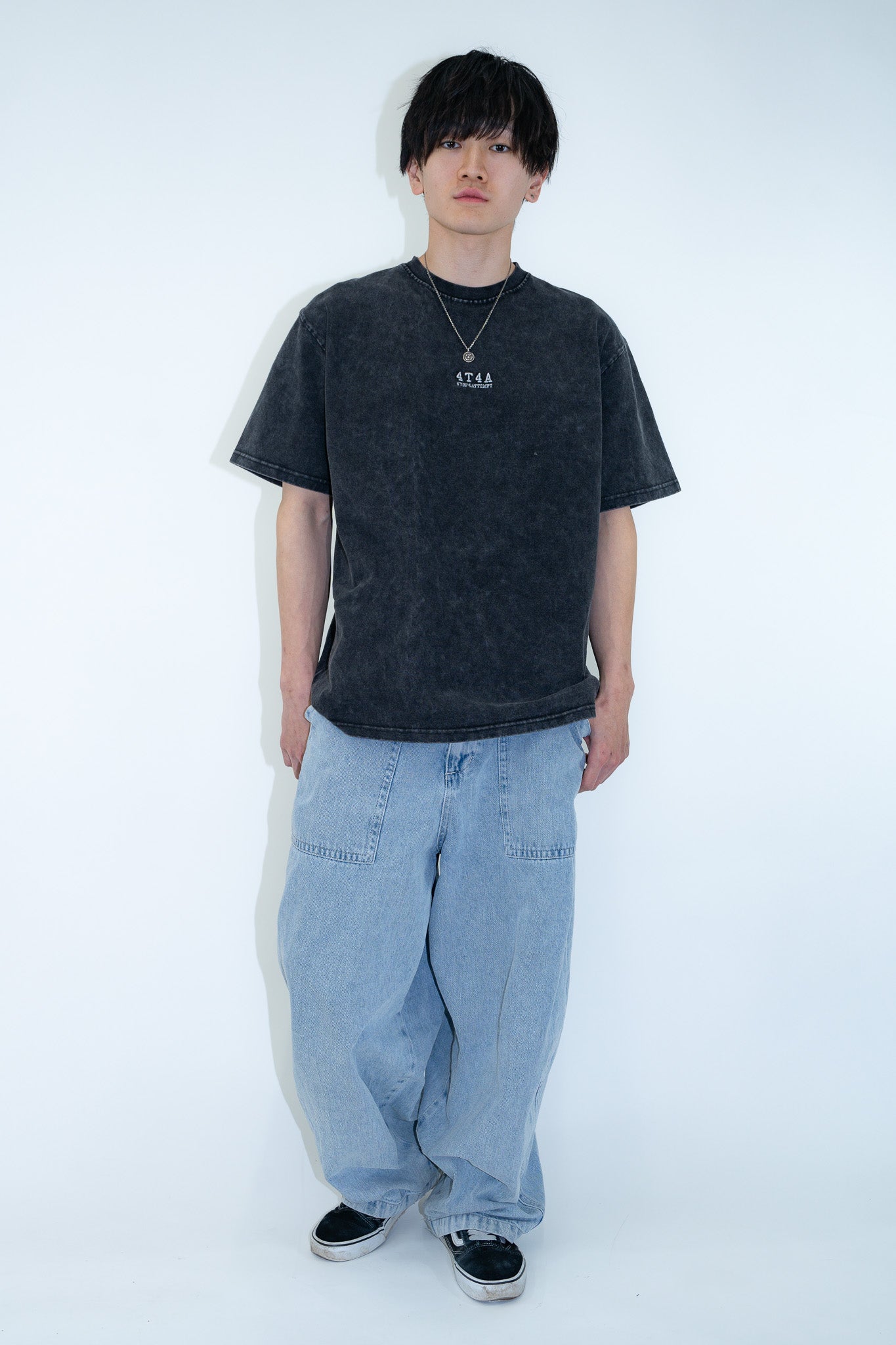 4T4A Pigment Tee / White