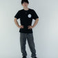 Kanji Tee 4T4A logo / ブラック