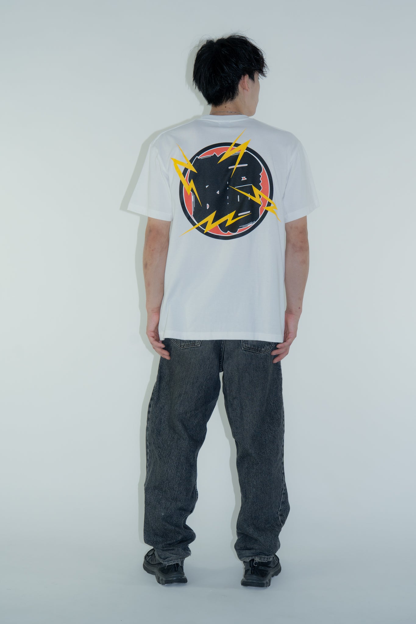 Kanji Tee B-PUMP logo / ホワイト
