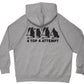 4T4A×MHAK Logo Hoodie / Gray