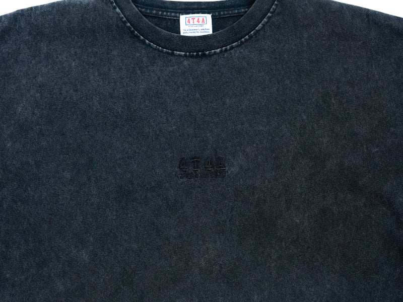 4T4A Pigment Tee / Black