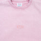 4T4A Pigment Tee / Pink×Pink