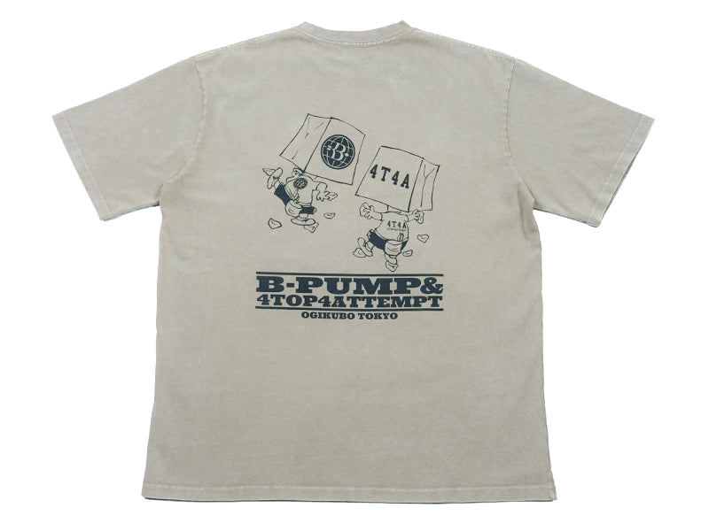 4T4A sKetChboOok3 Tee / Beige