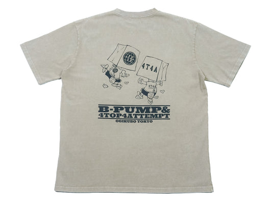 4T4A sKetChboOok3 Tee / Beige