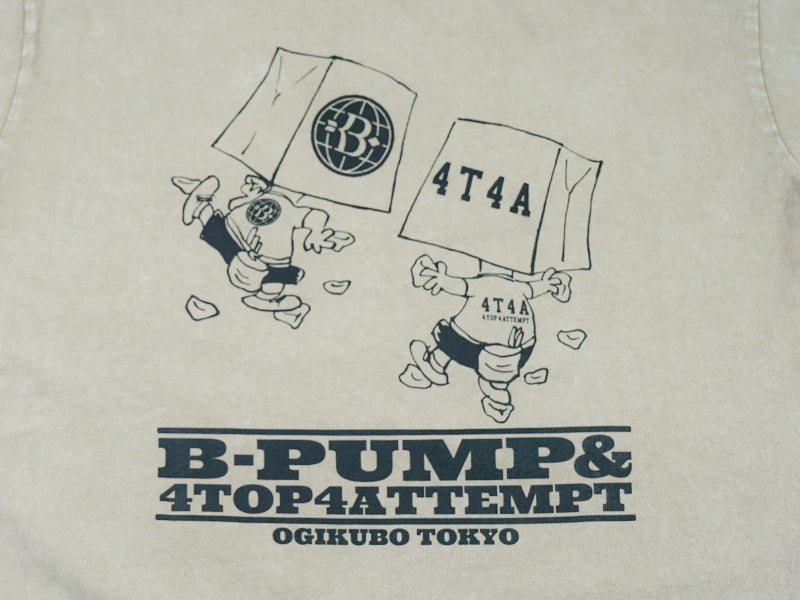 4T4A sKetChboOok3 Tee / Beige