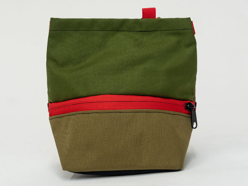 Snack Sack Chalk Bucket【Tan x Olive】/ ORGANIC