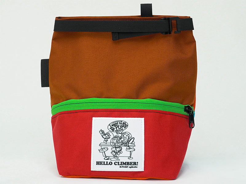 Lunch Bucket Chalk Bag (B-PUMP Logo)【1】/ ORGANIC