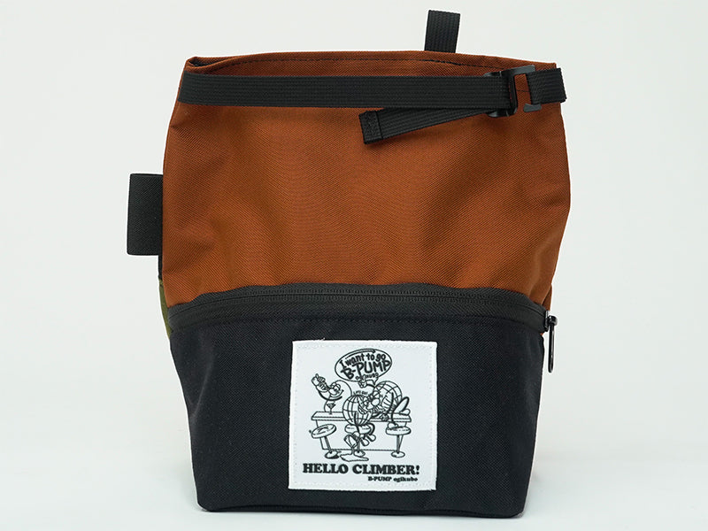 Lunch Bucket Chalk Bag (B-PUMP Logo)【3】/ ORGANIC